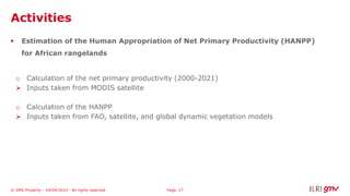 Rangelands data platform: Establishing the first-ever global data platform for monitoring rangelands and consolidating rangeland data