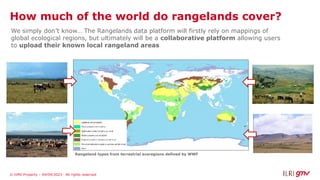 Rangelands data platform: Establishing the first-ever global data platform for monitoring rangelands and consolidating rangeland data