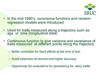 From contemporary comparison to genomic selection: Trends in the principles for genetic evaluations 
