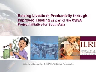 Digitally-enabled information and service platforms for  pro-poor agro-livestock value chains