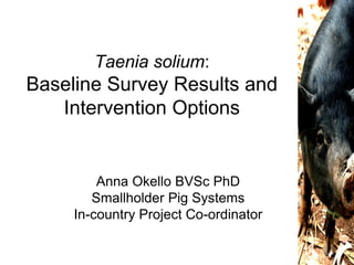 ILRI and ACIAR One Health related research activities in Lao PDR