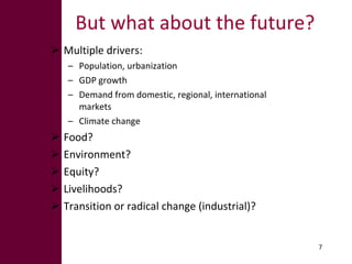 Pathways for sustainable development of mixed crop-livestock systems in developing countries