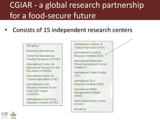 Open access repository at ILRI