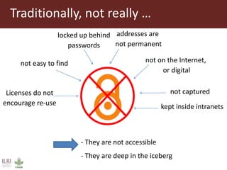 Open access repository at ILRI