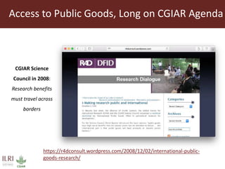 Open access repository at ILRI