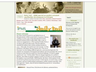  Sharing knowledge and using social media at ILRI