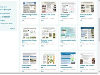  Sharing knowledge and using social media at ILRI