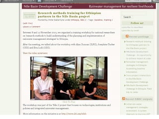  Sharing knowledge and using social media at ILRI