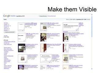  Sharing knowledge and using social media at ILRI