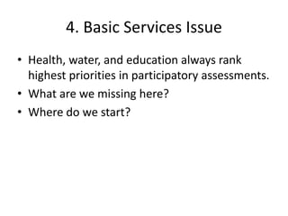 The “Elephant in the Room”: Issues in pastoralism research - an informal conversation 