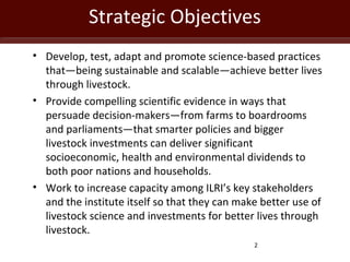 ILRI activities in Ethiopia