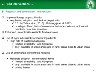 Livestock feed supply and demand in Ethiopia 