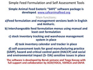Innovated feed solutions: Ethio-Feed Plc