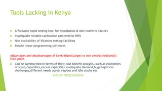 Knowledge sharing on sustainable feeds and feeding systems