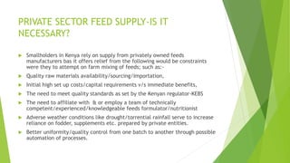 Knowledge sharing on sustainable feeds and feeding systems