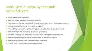 Knowledge sharing on sustainable feeds and feeding systems
