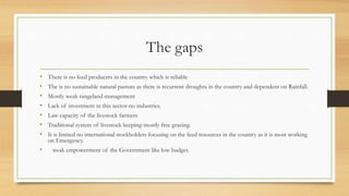 Overview on Somalia feed resources and system