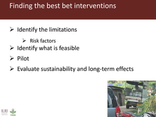 ILRI Food Safety and Zoonoses: India and Bihar