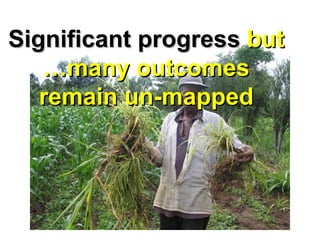 The Napier Grass Diseases Project: Outcomes mapped