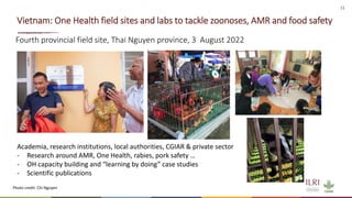 ILRI’s key programs to address infectious diseases, areas requiring international cooperation, and plans for cooperation with the Republic of Korea
