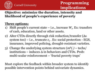 Toward a theory of resilience for international development applications: With some reflections on practical implications