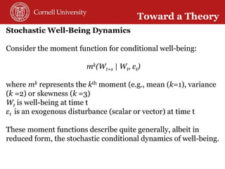 Toward a theory of resilience for international development applications: With some reflections on practical implications