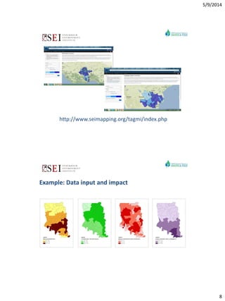 Decision support for technology uptake in smallholder farming systems: The example of TAGMI