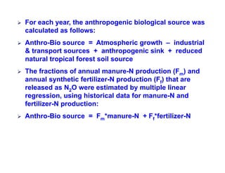 Manure happens: Altering the global nitrogen cycle by feeding about seven billion carnivorous humans
