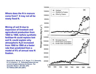 Manure happens: Altering the global nitrogen cycle by feeding about seven billion carnivorous humans