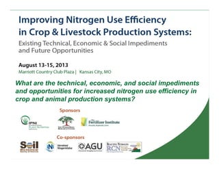 Manure happens: Altering the global nitrogen cycle by feeding about seven billion carnivorous humans