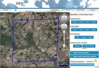 Geo-wiki.org: A global platform to visualize, crowd-source and improve information on global land cover and land use