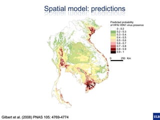 Spatial epidemiology of avian influenza in Asia and intensifying poultry production systems