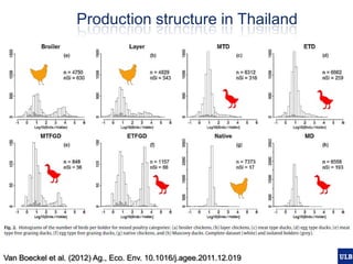 Spatial epidemiology of avian influenza in Asia and intensifying poultry production systems