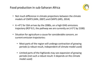 Is the IPCC’s Fifth Assessment Report telling us anything new about climate change and food security?