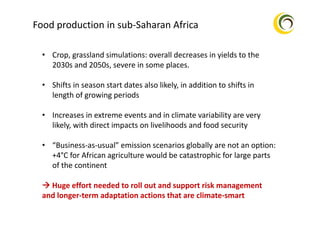 Is the IPCC’s Fifth Assessment Report telling us anything new about climate change and food security?