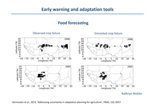 Is the IPCC’s Fifth Assessment Report telling us anything new about climate change and food security?