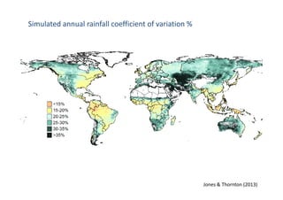 Is the IPCC’s Fifth Assessment Report telling us anything new about climate change and food security?