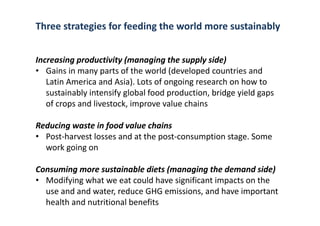 Is the IPCC’s Fifth Assessment Report telling us anything new about climate change and food security?