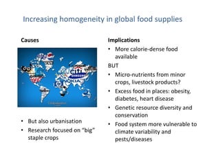 Is the IPCC’s Fifth Assessment Report telling us anything new about climate change and food security?