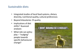 Is the IPCC’s Fifth Assessment Report telling us anything new about climate change and food security?