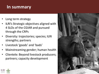ILRI overview 
