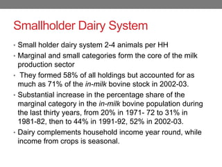 Dairy sector in India: Changing dynamics