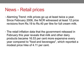 Dairy sector in India: Changing dynamics