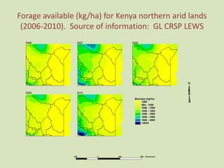 Climate variability and climate change in pastoral systems