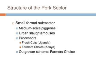 Smallholder pig value chains in East Africa 