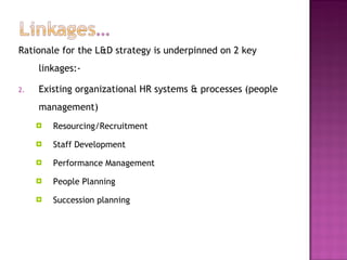 Learning and development at ILRI