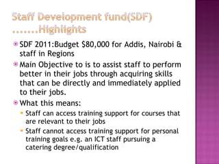 Learning and development at ILRI