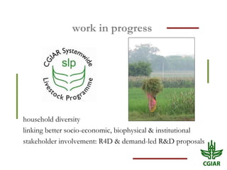 Crop residue use in crop-livestock farms: Challenges and options of mulching in sub-Saharan Africa and South Asia