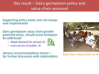 Senegal dairy genetics