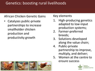 Introducing some ILRI and CGIAR activities in Ethiopia